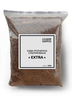 Кава розчинна сублімована "Екстра", 500г