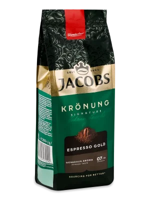 Кава мелена Jacobs Espresso Gold Kronung смажена, 200г